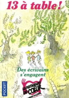 Michel Bussi et les Restos du Coeur