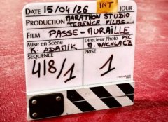 Le passe-muraille est en tournage pour FranceTV !