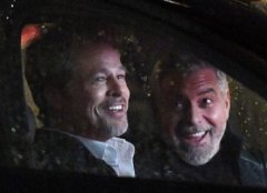 Brad Pitt et George Clooney ont tourné ensemble un polar ! Et on a les premières photos.