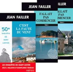 Pack en 3 volumes Les enquêtes de Mary Lester : C'est la faute du vent ; Fallait pas commencer Tome 1 et 2