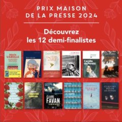 Claire Favan dans la sélection 2024 du Prix Maison de la Presse.