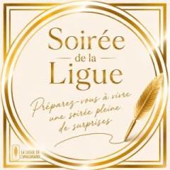 Rendez-vous le 26 juin 2026 pour la soirée La Ligue de l'imaginaire !