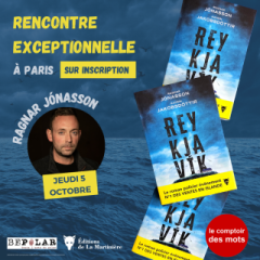 Venez rencontrer Ragnar Jonasson !