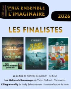 Le jury du Prix Ensemble pour l'imaginaire 2026 dévoile ses trois finalistes ! 