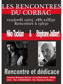 Dédicace Niko Tackian et Stéphane Jolibert à Lille