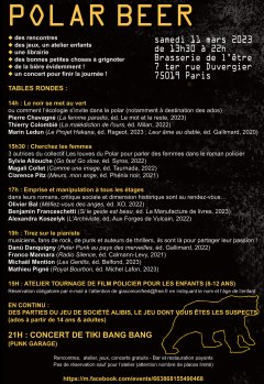 Polar Beer, le nouvel événement polar sur Paris !